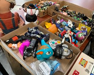 Assorted Boxes of Toys