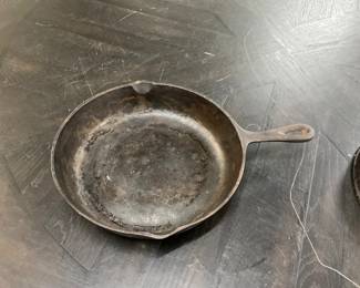 Cast Iron Skillet Made in USA No 8 - 10 1/2"