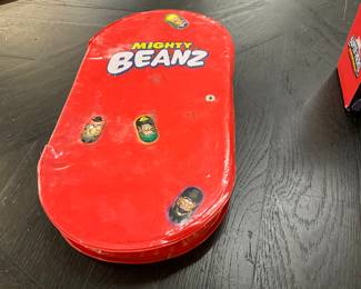 Set of Mighty Beanz by Moose Enterprises w/Storage Container