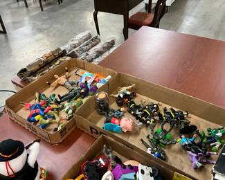 Assorted Boxes of Toys