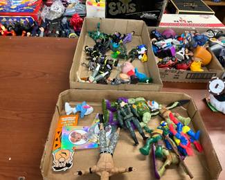 Assorted Boxes of Toys