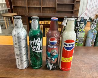 Aluminum Collectible Mountain Dew Bottles