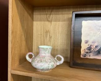 2 Handled Pottery Vase