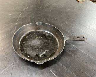 Cast Iron Skillet Made in USA No 8 - 10 1/2"