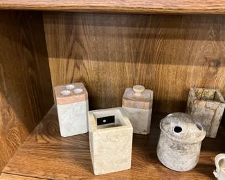 Assorted Marble Items