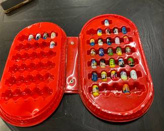 Set of Mighty Beanz by Moose Enterprises w/Storage Container