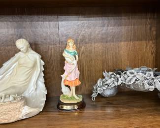Leonardo Collection "Geese Girl" Figurine