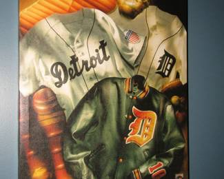 Detroit Tigers Stretcher Print