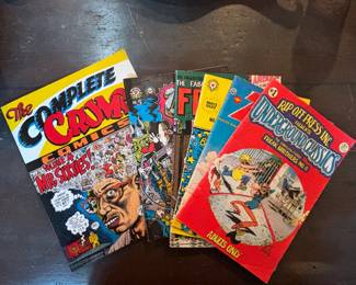  R Crumb and Zap comics (repro)