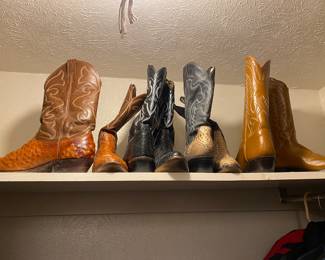 Nice Cowboy boot collection