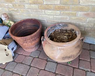 Pottery planters