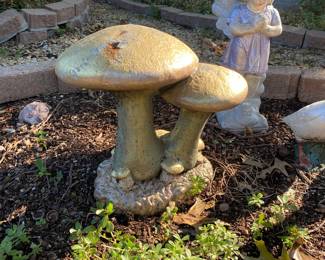 Ceramic mushroom