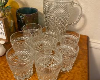 Wexford pitcher and glasses