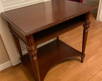 Cherrywood, small media table or side table