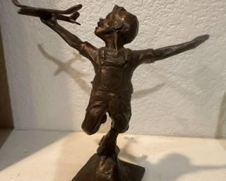 Airplane Bronze By Gary Price No 593!
