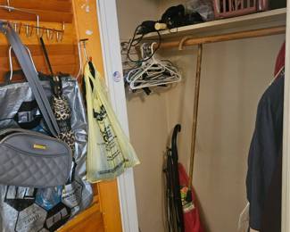 Front door entry closet