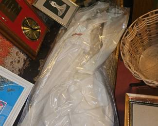 Located downstairs, picture of dress not for sale.