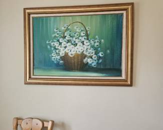 Oil .  located in dining room