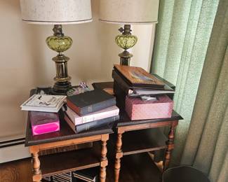 upper level lamps sold as a pair