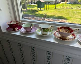 Fine China Tea Cups