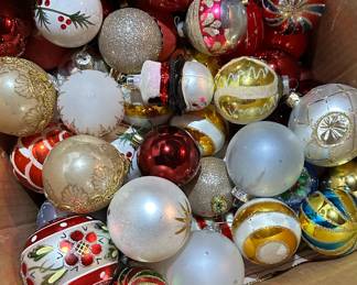 Vintage Christmas Bulbs