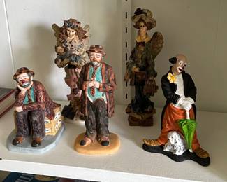 Emmett Kelly Figurines