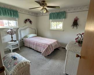 Wicker Bedroom Set