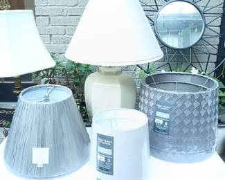 NEW LAMP SHADES