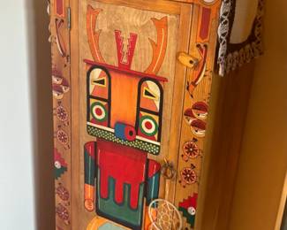 Kokopeli Cabinet