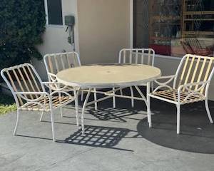 Patio Table, Chairs-last minute addition, access from Dining Room