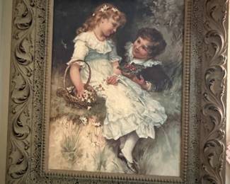 "Sweethearts" framed print 