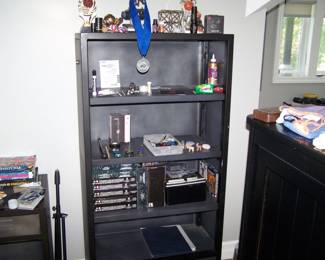 BLACK BOOKSHELF & SMALLS