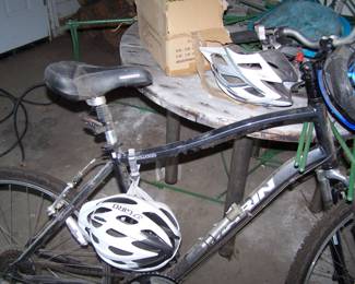 THE LAST BIKE & HELMETS