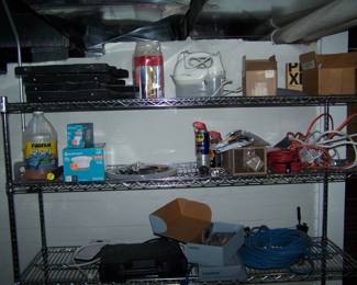 METAL SHELF & MISC.