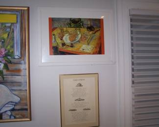 ANOTHER PAINTING & FRAMED PRINT