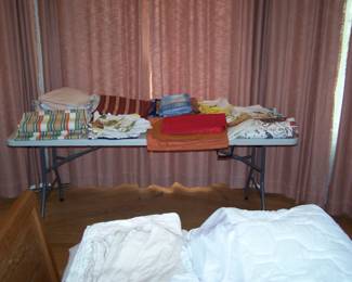 TABLE OF LINENS