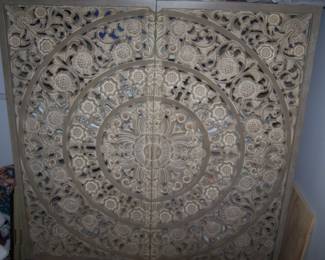 ORNATE DOORS OF CABINET