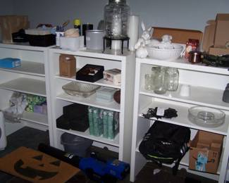 WHITE SHELVING & SMALLS