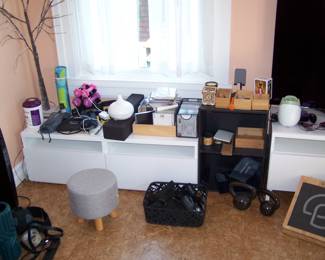 STOOL, WEIGHTS & MISC.