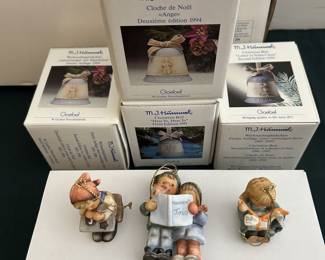 Hummel ornaments. 