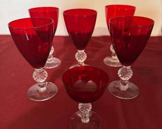 Red Golf Ball Glasses