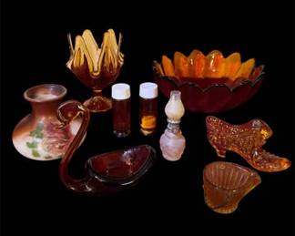 Amber Viking Glass