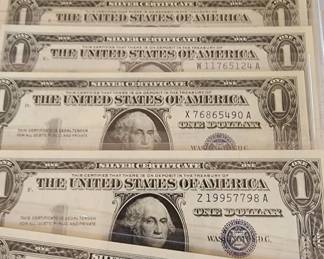 Silver Certificates Currency
