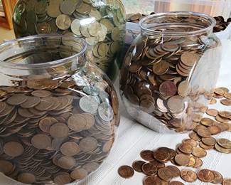 HUGE Wheat Penny Collections