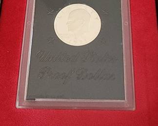 Eisenhower Silver Dollars and Liberty Silver Dollar Coin Sets