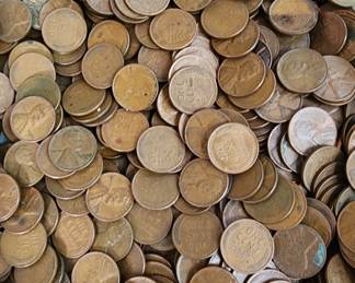 HUGE Wheat Penny Collections