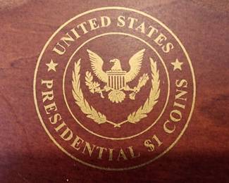 Presidential One Dollar Coin Collection with Presentation Box