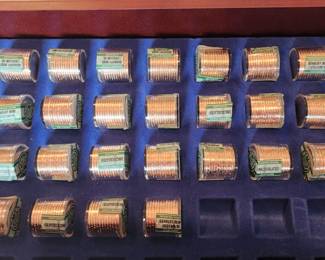Presidential One Dollar Coin Collection with Presentation Box