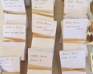 HUGE Wheat Penny Collections