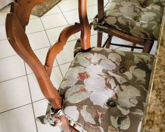 There are four of these counter stools